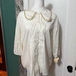 Vintage 1980s Women's Blouse